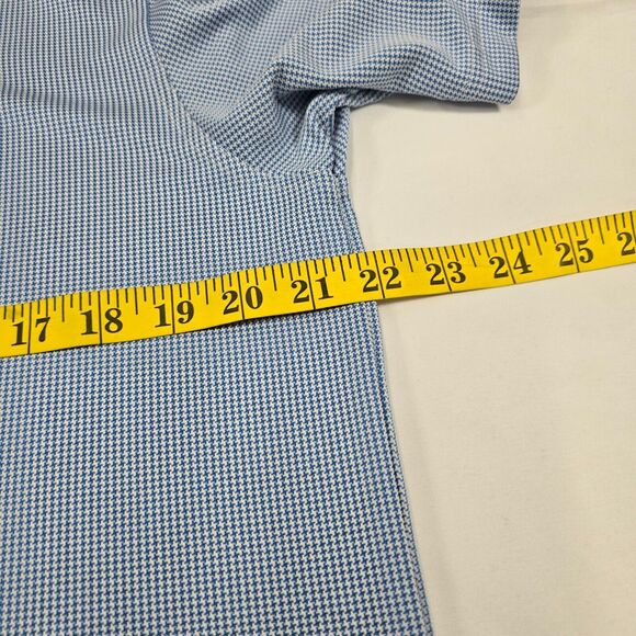 Straight Down Men's Blue Golf Polo Shirt Somerby Golf Course Logo Size M - Picture 11 of 12